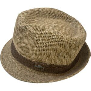 pamoa Men’s 100% linen fedora L/XL